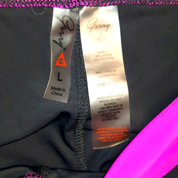 NWOT☆GERRY☆Ladies Moisture Wicking Athletic Slimming Compression Capri~Large~ - Picture 9 of 16